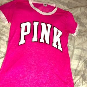*PINK* Vibrant pink T-shirt from Pink